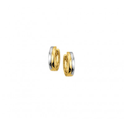 gouden-oorbellen-bicolor-13-mm