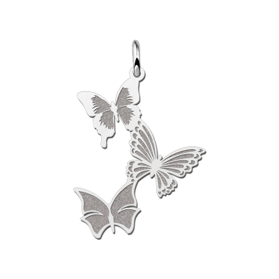 zilveren-hanger-met-drie-vlinders