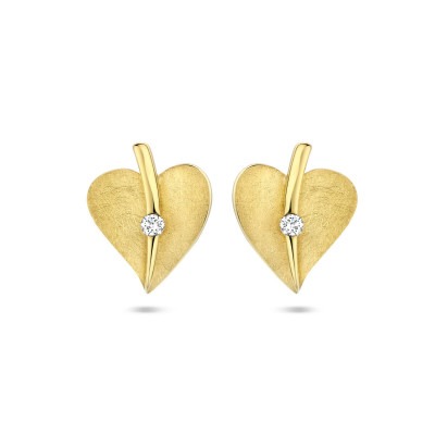 gouden-hart-oorknoppen-met-diamant-11-x-9-5-mm