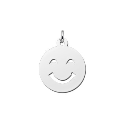 zilveren-emoji-hanger-glimlach