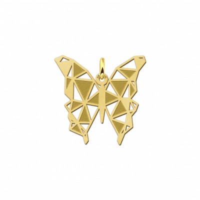 gouden-geometrische-hanger-vlinder