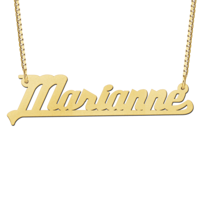 gouden-ketting-met-naam-voorbeeld-marianne