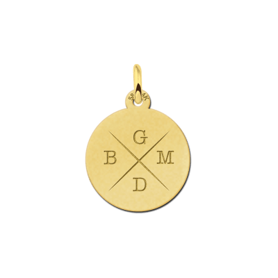 gouden-hanger-met-vier-initialen