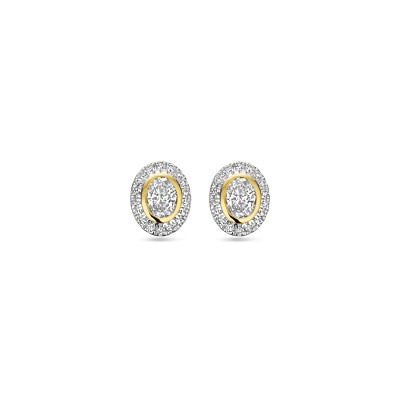 14-karaat-bicolor-gouden-oorknoppen-ovaal-met-diamant-0-25-crt-6-mm-x-7-mm