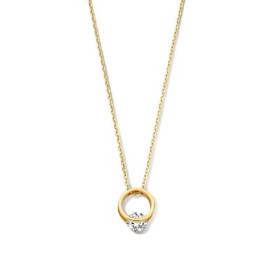 14-karaat-gouden-ketting-met-open-rondjes-en-diamant-lengte-42-45-cm