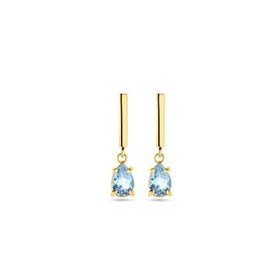 14-karaat-gouden-oorhangers-met-sky-blue-topaas-in-druppelvorm-hoogte-19-mm