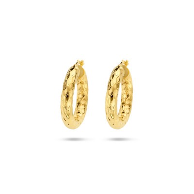 14-karaat-gouden-oorringen-met-geschubde-bewerking-4-mm-breed-diameter-22-5-mm
