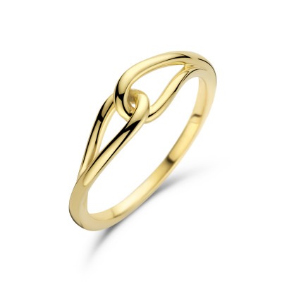 14-karaat-gouden-ring-met-schakel-5-mm