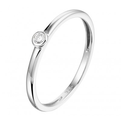 Versterken vooroordeel regeling Zilveren Zirkonia Ringen voor Dames | Mostert Juweliers