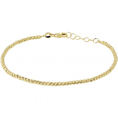 gouden-bolletjes-armband-17-19-cm