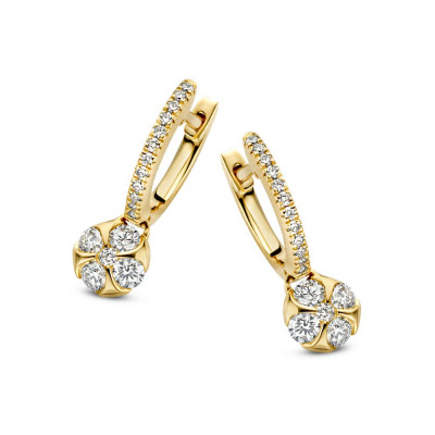 gouden-diamanten-klapoorringen-met-diamanten-bloem-hangers