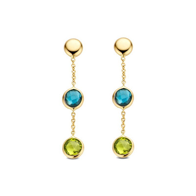 gouden-edelsteen-oorhangers-met-blauwe-topaas-en-groene-peridoot-hoogte-42-mm