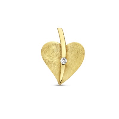gouden-hart-hanger-gescratcht-met-diamant-0-04-crt