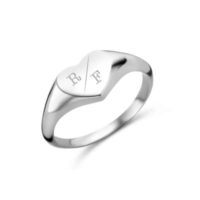 zilveren-zegelring-in-hartvorm-twee-initialen