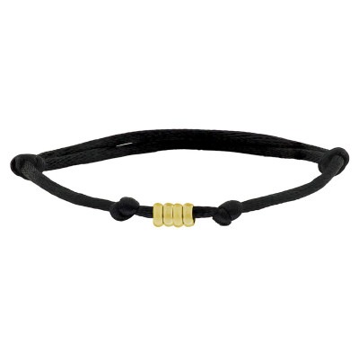 zwart-satijnen-armband-met-vier-gouden-ringetjes-voor-heren-lenge-17-cm-30-cm