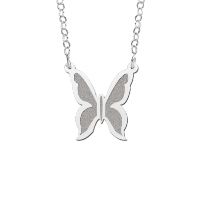 zilveren-vlinder-hanger-inclusief-ketting