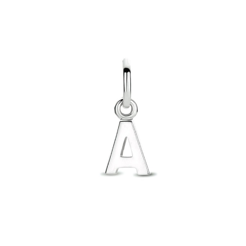 Zeldzaamheid stopcontact Raad Zilveren ketting hanger met letter | Mostert Juweliers