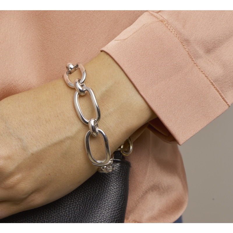 Voorzien Samengroeiing Antecedent Zilveren armband dames 19.5 cm | Mostert Juweliers