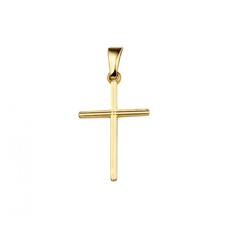 Gouden kruis massief mm | Mostert Juweliers