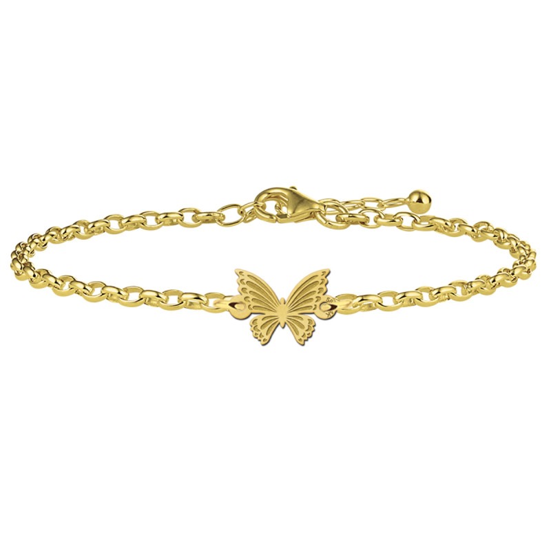 Partina City verdacht contrast Gouden armband met vlinder | Mostert Juweliers