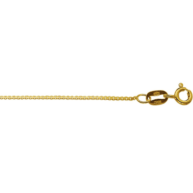 snijder Commissie het dossier Gouden ketting Venetiaans 0.8 mm | Mostert Juweliers
