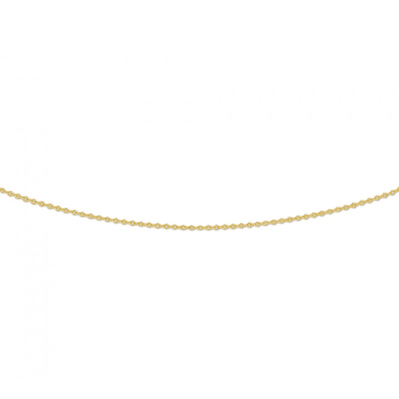 idioom Gangster Pelagisch Gouden ketting zonder hanger anker 0.8 mm 38-50 cm | Mostert Juweliers