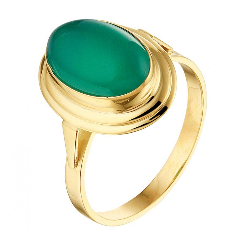 rek Deskundige Weven Gouden ring met mooie edelsteen | Mostert Juweliers