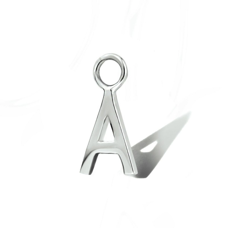 Orkaan Alert Legacy Zilveren letter hanger | Mostert Juweliers